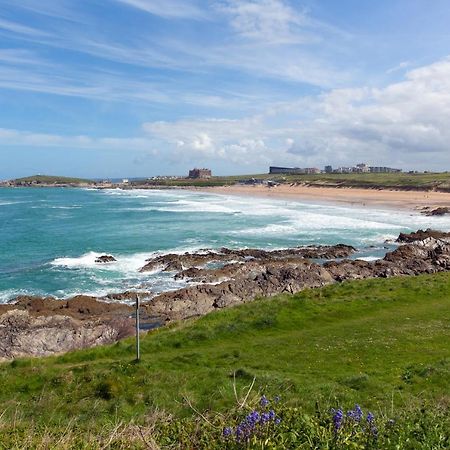 Fistral Beach Garden Apartment 3 Ньюкі Екстер'єр фото